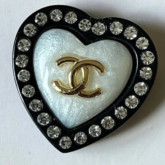 Chanel Heart Earrings - Picture 3 of 4